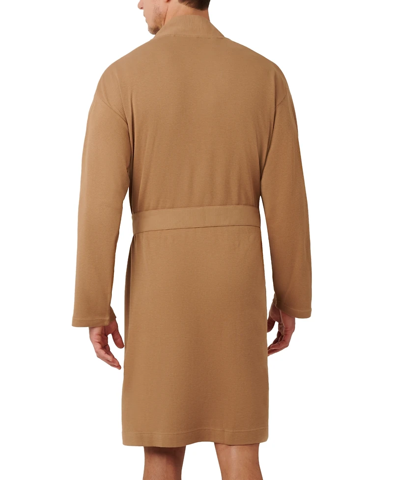 Lacoste Men's Thermal Loungewear Robe
