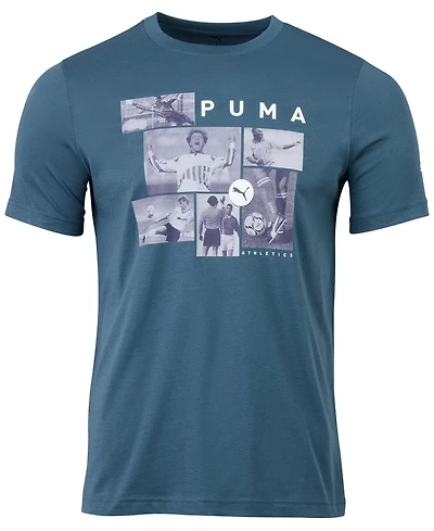Puma Men's Soccer Photo Real Short Sleeve T-Shirt