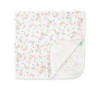 Little Me Baby Girls Sweet Vintage Rose Print Blanket
