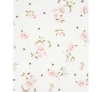 Little Me Baby Girls Vintage Rose Print Gown and Beanie, 2 Piece Set