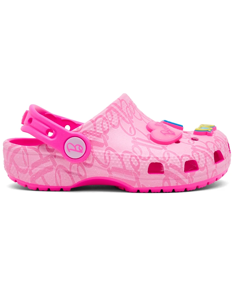 Crocs Toddler Girls Barbie Classic Clogs from Finish Line