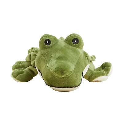 Warmies Microwavable Plush Alligator with French Lavender Scent - Soothing Comfort & Weighted - Soft Toy for All Ages