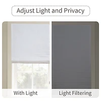 Shadisfy Linen Blend Cordless Roman Blinds