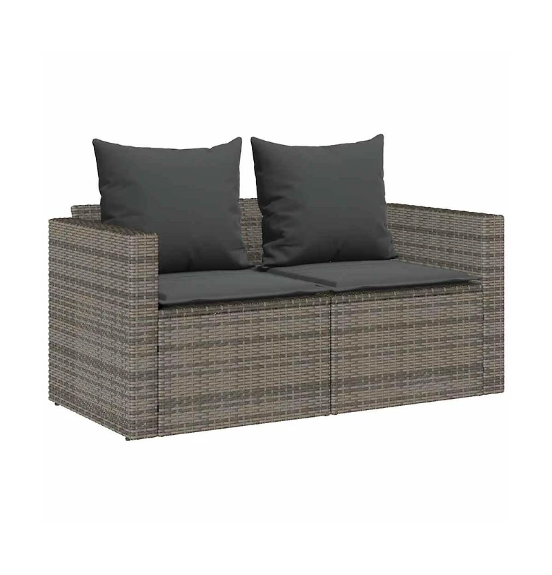 Garden Sofa Set Grey, Dark Grey