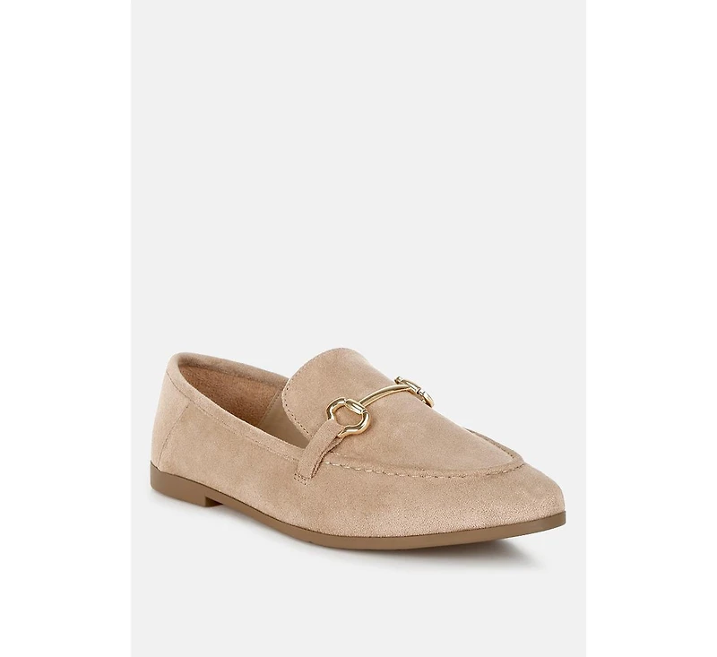 London Rag Kingsley Horsebit Embellished Loafers Women