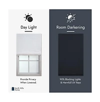 Shadisfy Linen Blend Cordless Roman Blinds