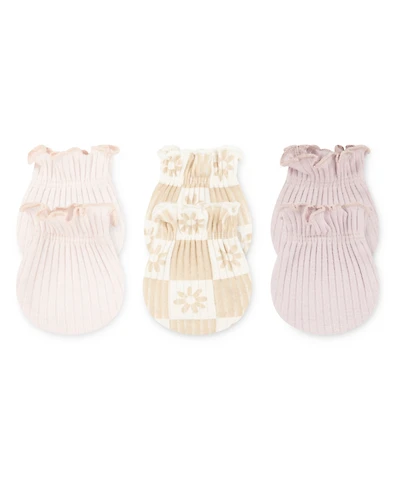 Huggies Baby Girl 3-Pack Warmth Mittens
