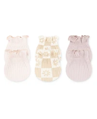 Huggies Baby Girl 3-Pack Warmth Mittens