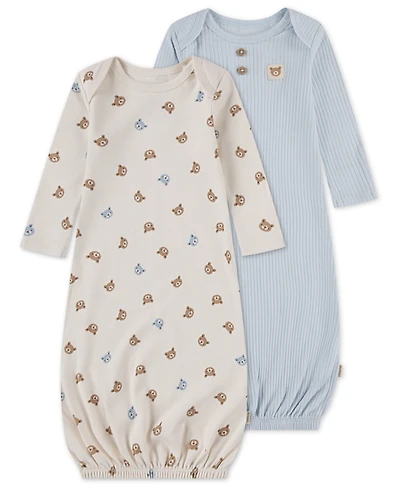 Huggies Baby Boys 2-Pack Long-Sleeve Layette Sleeper Gown