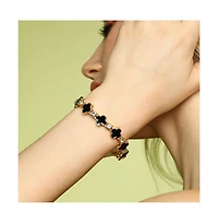 Sohi Women's The Small Clover Tennis Bracelet