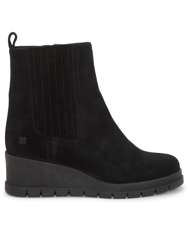 Lucky Brand Women's Sondruh Gore Wedge Booties