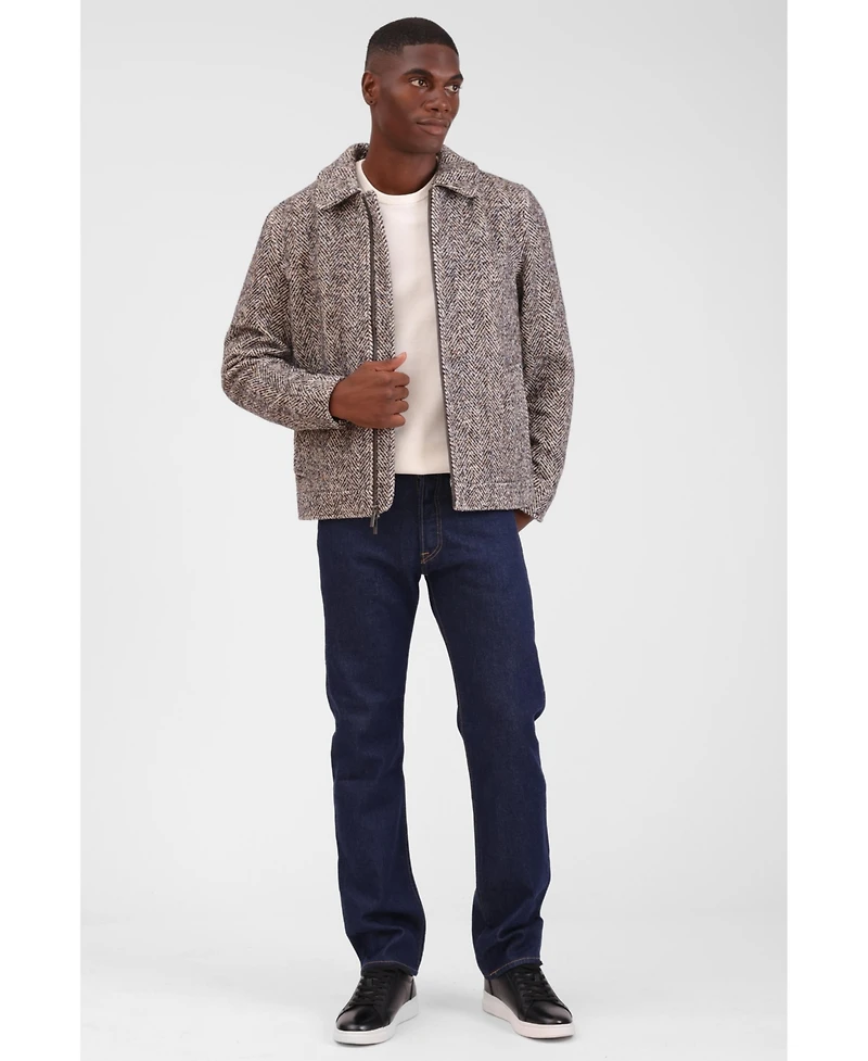 Bagatelle Homme Men's Herringbone Tweed Jacket