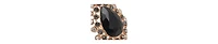 Sohi Women's Teardrop Cocktail Ring