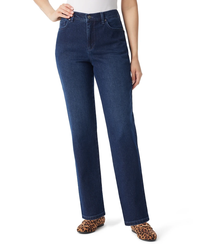 Gloria Vanderbilt Women's Amanda High Rise Straight Jeans