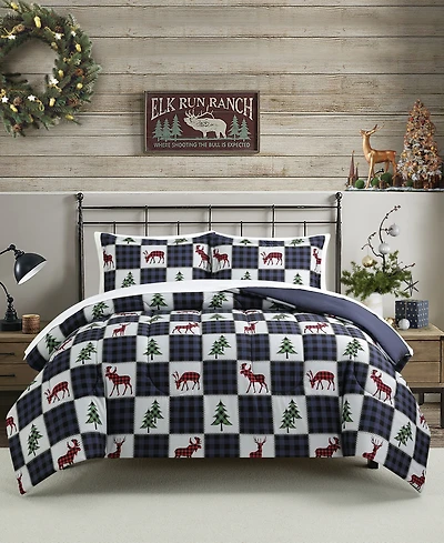Sunham Buffalo Check 3-Pc. Comforter Sets