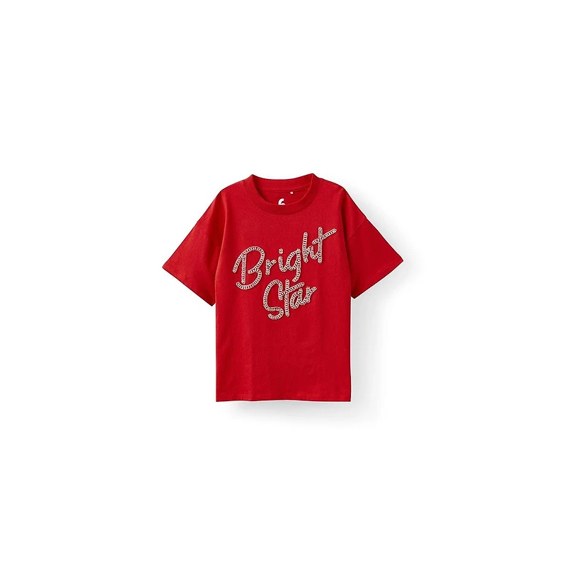 Cotton On Little/Big Girl's Livvy Lux Short Sleeve Tee