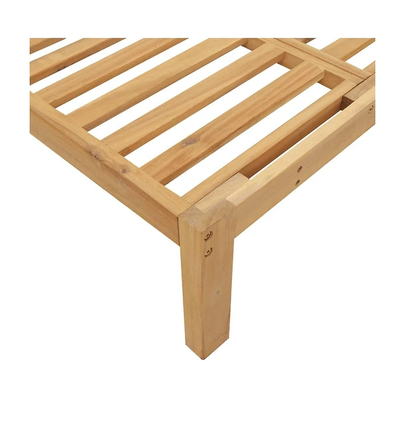 Pallet Middle Sofa Natural Wood Solid Acacia Wood