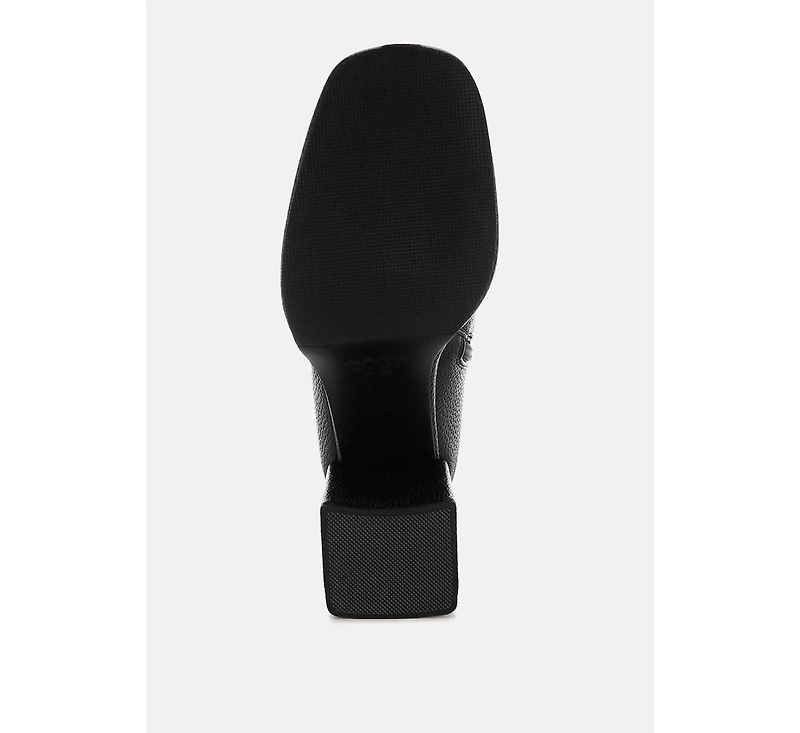 London Rag Poulin Faux Leather Chelsea Boots Women