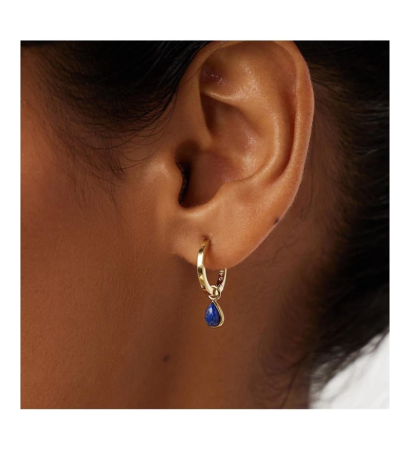 Ana Luisa Gold Huggie Hoop Earrings