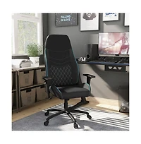 Enitial Star Aguil Faux Leather Adjustable Gaming Chair