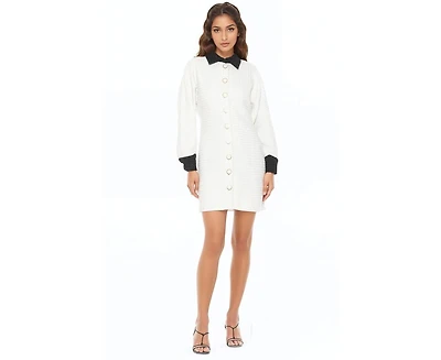 Alexia Admor Women's Velvete Tweed Dresss