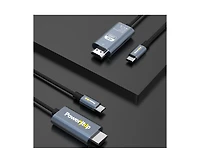 Power It Up Usb-c to Hdmi 4K High Speed Cable