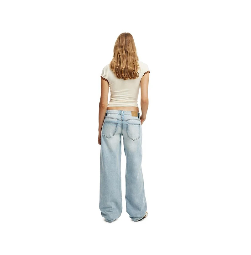 Cotton On Women's Low Rise Straight Jean