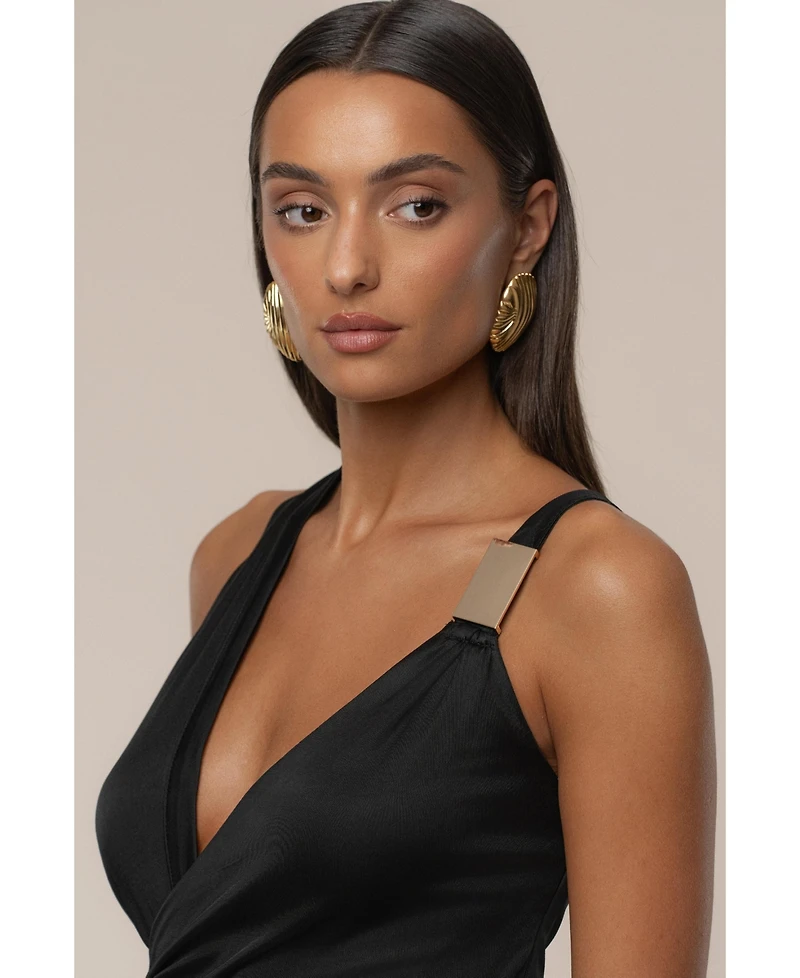 Jluxlabel Anniversary Belted Wrap Dress
