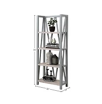 Parker House Furniture Parker House Americana Modern - Dove Etagere Bookcase