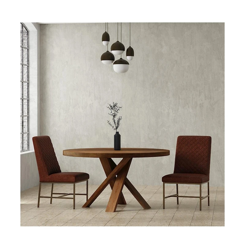 Parker House Furniture Parker House Diamond - Elise Rust Dining Chair (2/Ctn Sold in pairs)