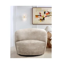 Parker Living Carina - Miami Mink Swivel Barrel Chair Two Pack