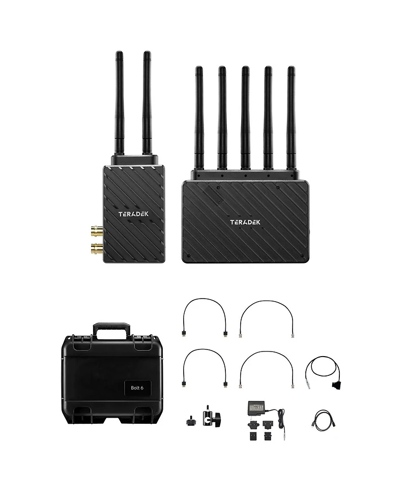 Teradek Bolt 6 Lt 750 3G-sdi/Hdmi Wireless Transmitter and Receiver Kit, 750' Range