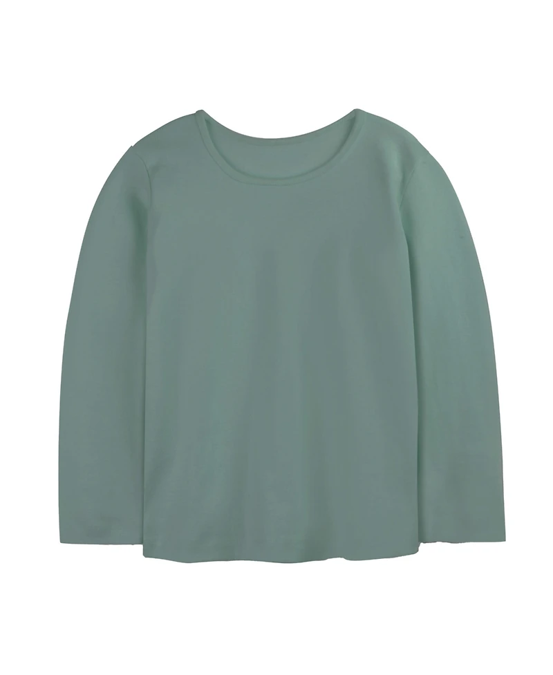 Mightly Toddler Fair Trade Organic Cotton Long Sleeve Rib Tee