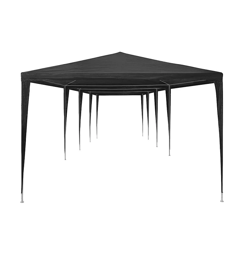 vidaXL Party Tent Anthracite Polyethylene, Steel Large