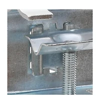 vidaXL Umbrella Clamps for Balcony 2 pcs 1.3" Galvanized Steel