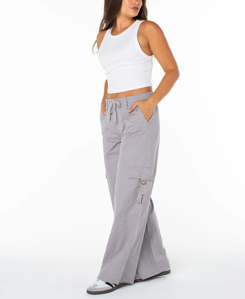 Celebrity Pink Juniors' Drawstring Cargo Utility Pants