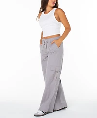 Celebrity Pink Juniors' Drawstring Cargo Utility Pants