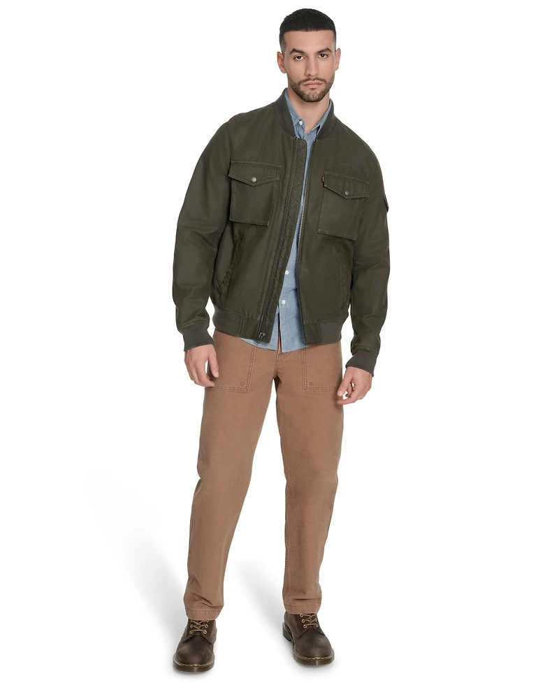 Levi's Men's Cotton Military Bomber