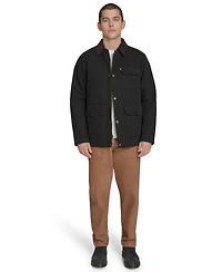 Levi's Men's Cotton Canvas with Corduroy Collar Barn Jacket