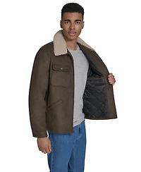 Levi's Men's Wool Blend Depot Sherpa Collar Jacket