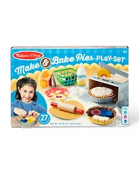 Melissa & Doug "Doughlicious" Cook, Bake & Serve Pretend Play Set