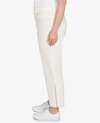 Ruby Rd. Plus Zipper Hem Pull On Pants