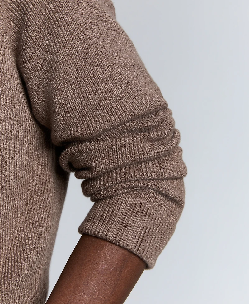 Kenneth Cole Men's Fold Over Turtleneck Sweater