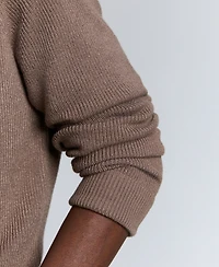Kenneth Cole Men's Fold Over Turtleneck Sweater