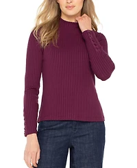 Liverpool Los Angeles Women's Mock Neck Top