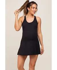 Pinkblush Maternity Grey Tennis Racerback Romper Dress