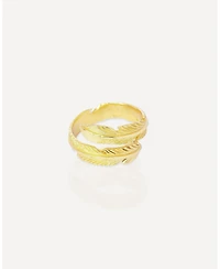 Ottoman Hands Feather Ring