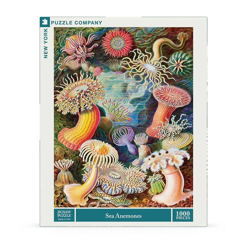 New York Puzzle Company Sea Anemones 1000 Piece Puzzle