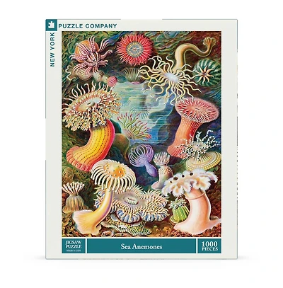 New York Puzzle Company Sea Anemones 1000 Piece Puzzle
