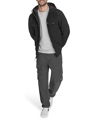 Levi's Men's Rib Stop Softshell with Hood Jacket